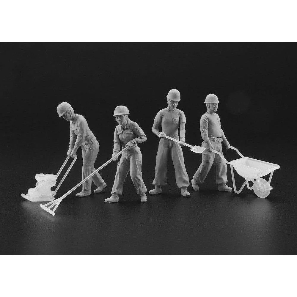 Hasegawa 1/35 Construction Worker Set A - Image 4