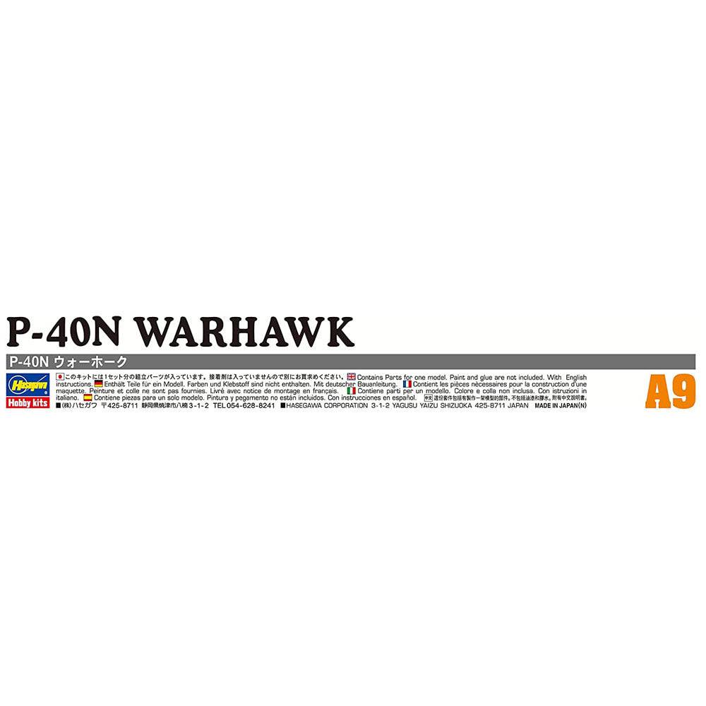 Hasegawa 1/72 P-40N Warhawk - Image 4