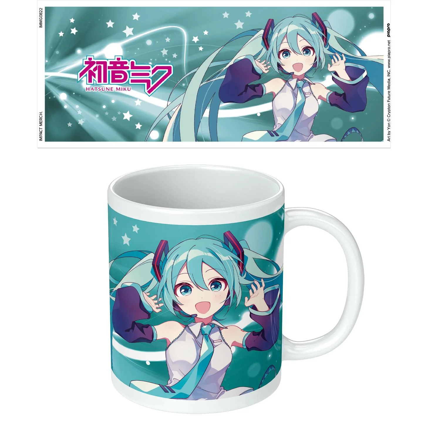Hatsune Miku - Blue Mug - Image 2