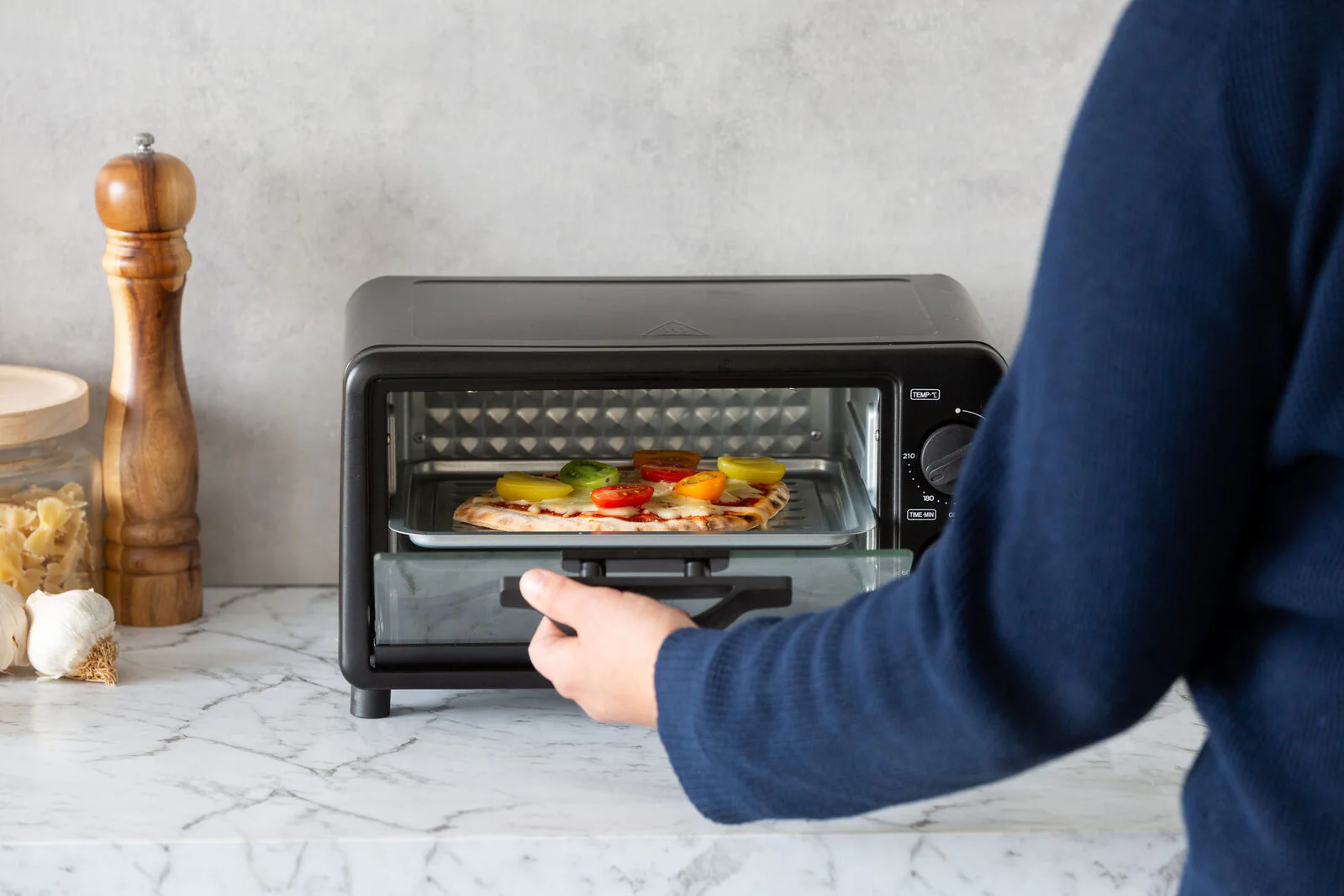 Healthy Choice 10L PFAS-Free Multi-Function Electric Toaster Oven with 2 Shelves - Image 6