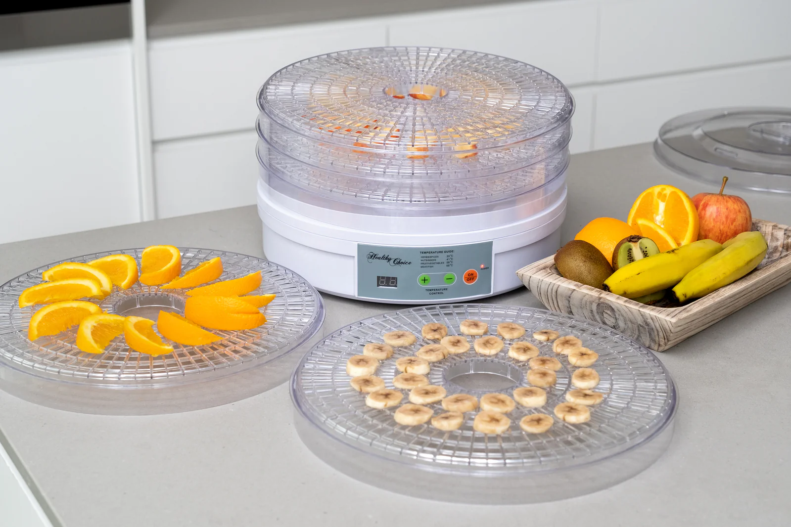 Healthy Choice 5 Tray Food Dehydrator with 2 Power Levels - Image 4