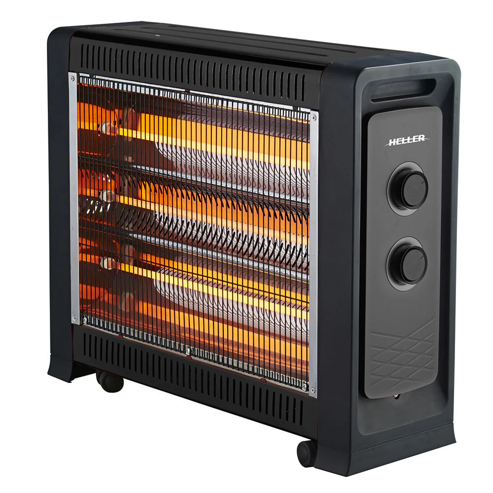 Heller 2400W Quartz Radiant Fan Assisted Heater - Image 2