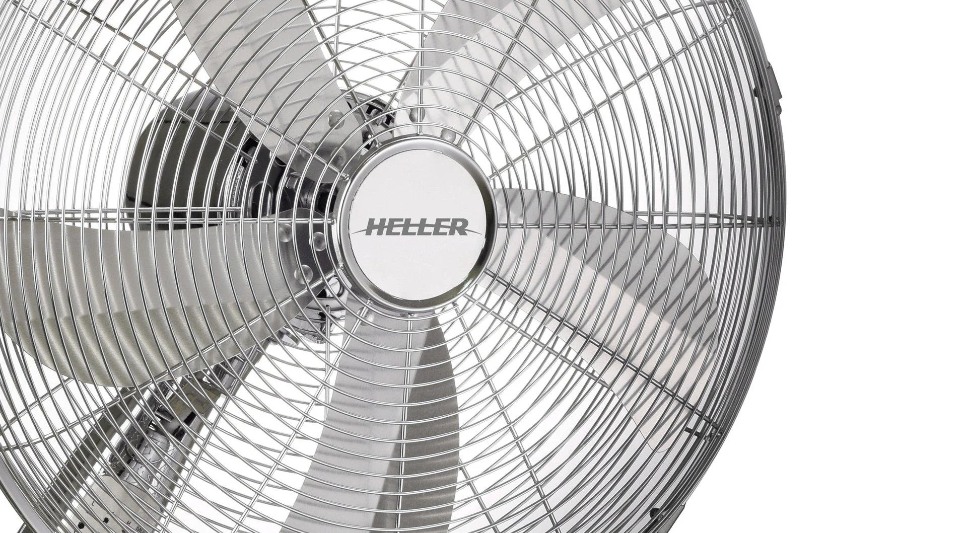Heller 40cm Chrome Wall Mounted Fan 3 Speed Oscillating Tilt/Hanging w/ Remote - Image 5