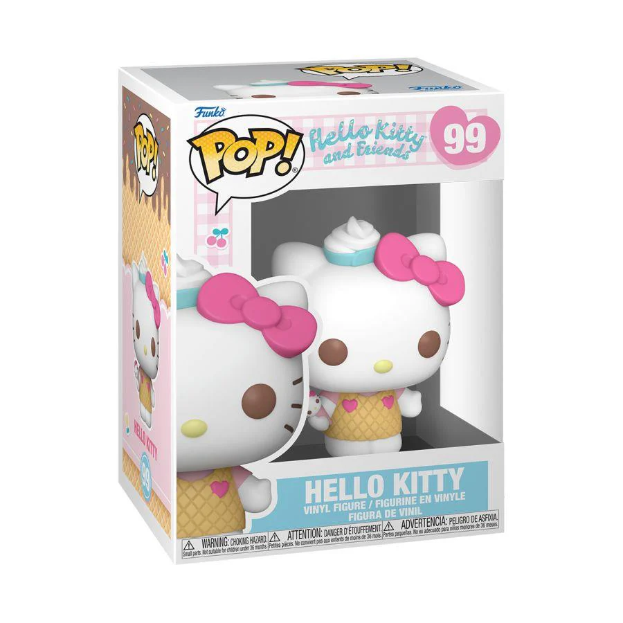 Hello Kitty - Hello Kitty (Ice-cream Cone) Pop! Vinyl - Image 2