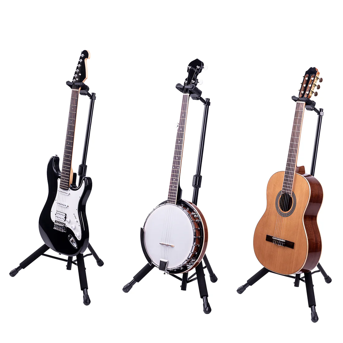 Hercules AGS Auto Grab Single Guitar Stand w/ Rest MC6 - Image 4