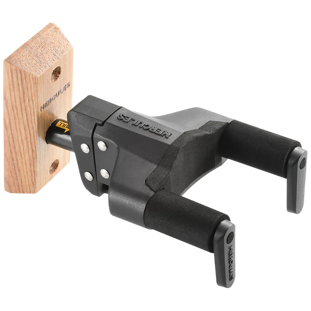Hercules GSP38WBPLUS Wood Block Wall Guitar Hanger - Image 3