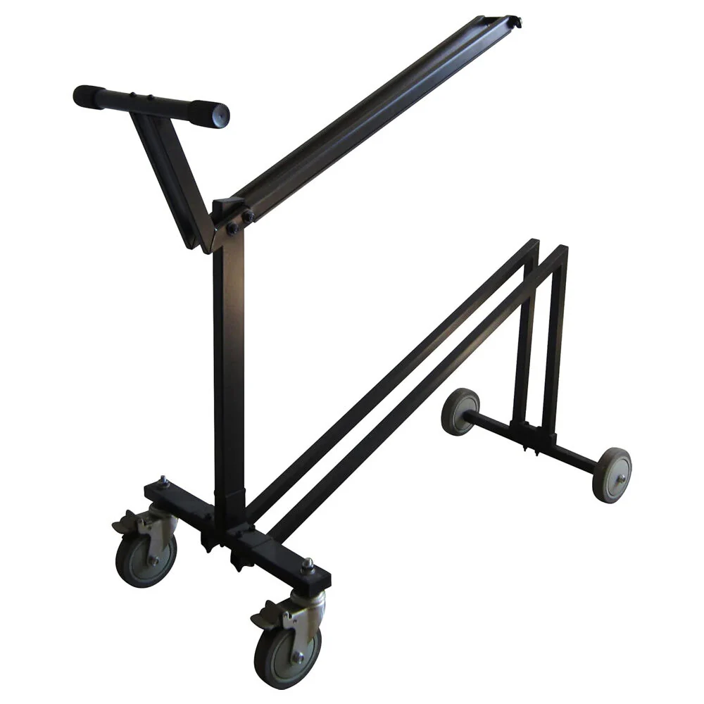 Hercules Pull Trolley Cart Musical Instrument Holder/Storage for Music Stands BK - Image 2