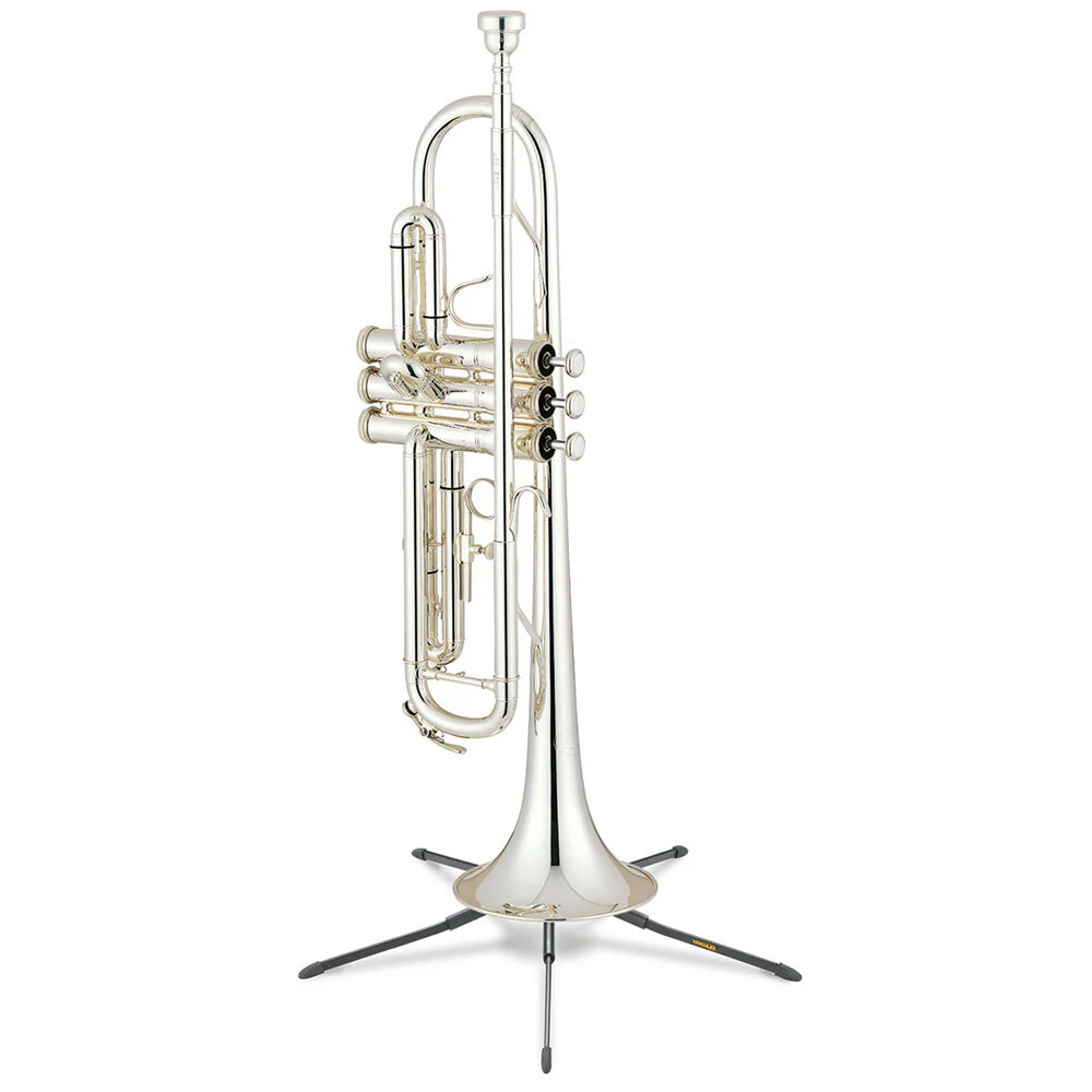 Hercules Travlite In-Bell Trumpet Stand with Velvet Bag - Image 3