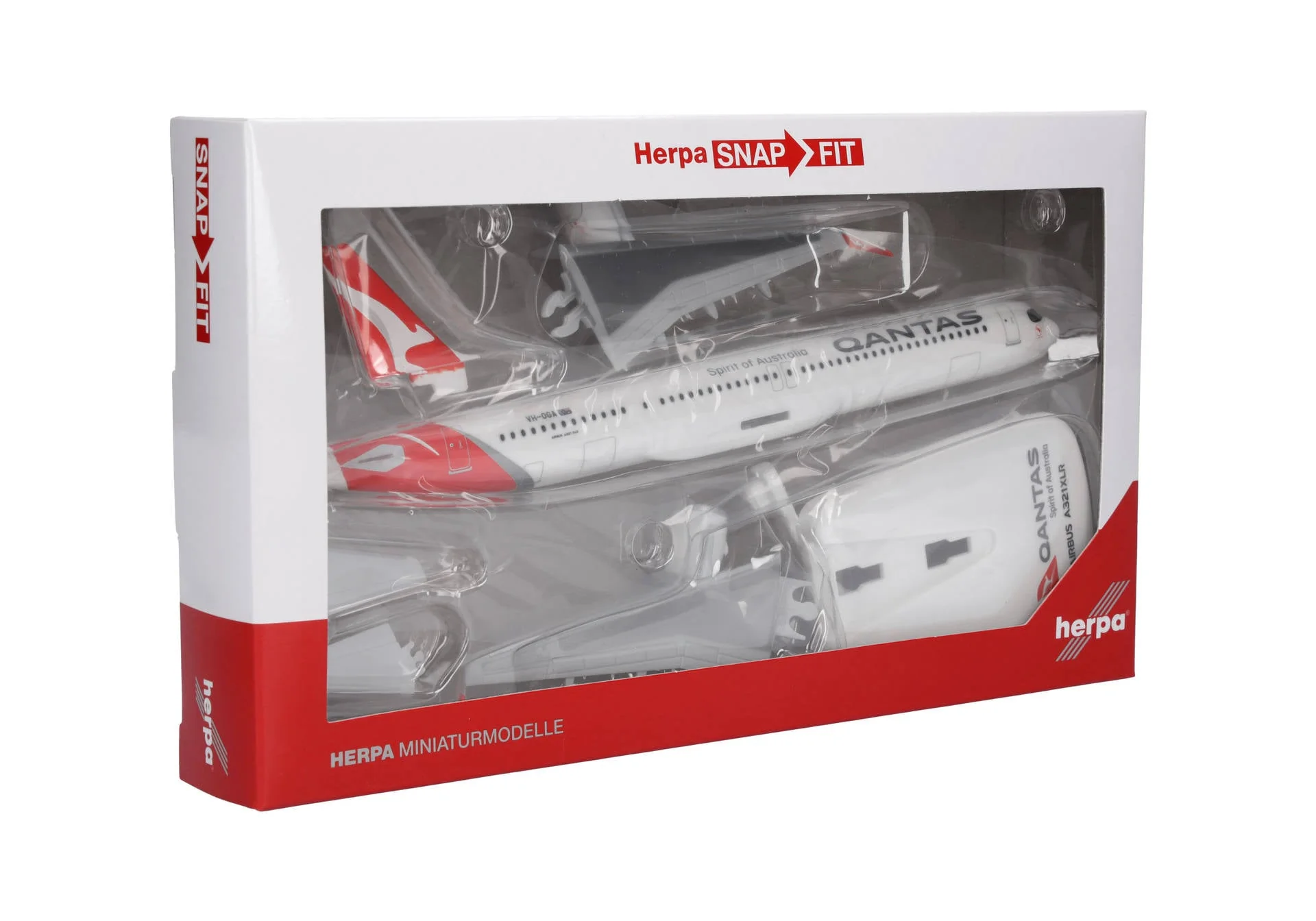 Herpa Qantas 1/200 SNAP FIT Qantas Airbus A321XLR VH-OGA - Image 2