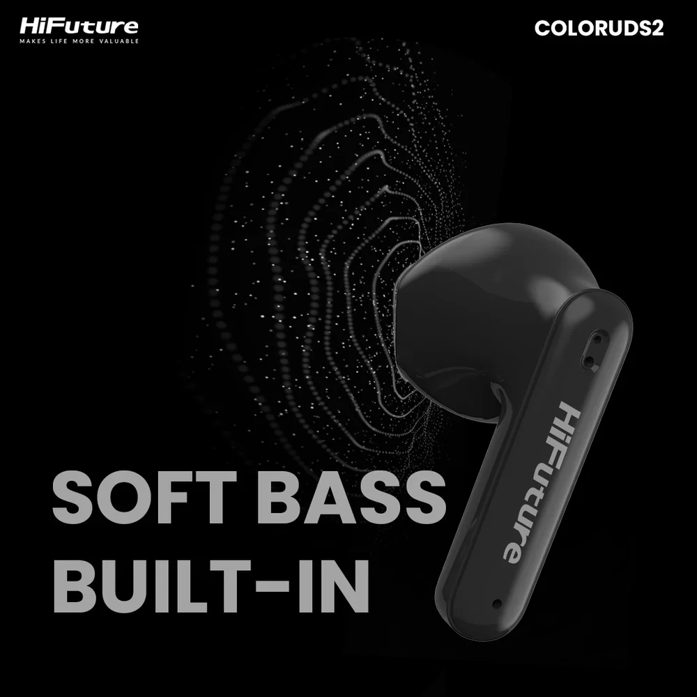 HiFuture ColourBuds2 True Wireles Earbuds (Pink) - Image 9