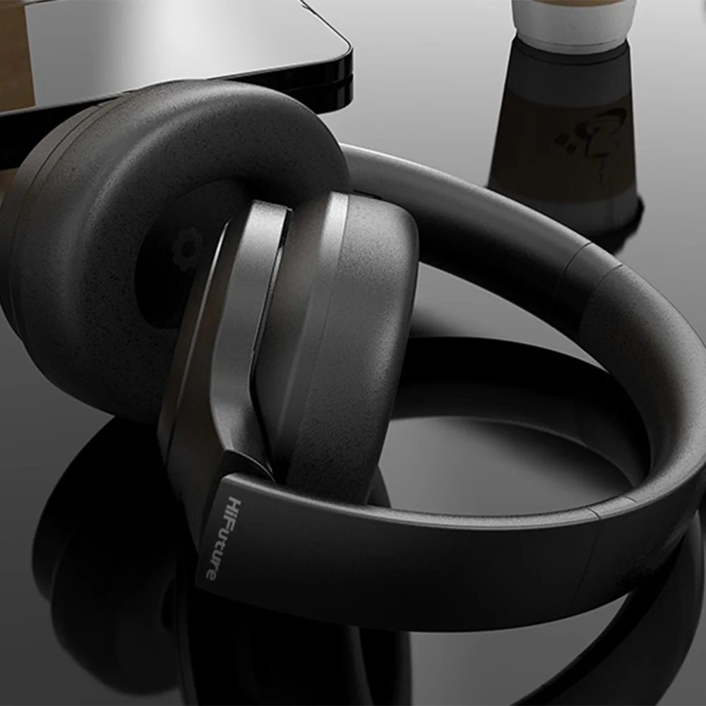 HiFuture FutureTour Noise Cancelling Headphones (Black) - Image 2