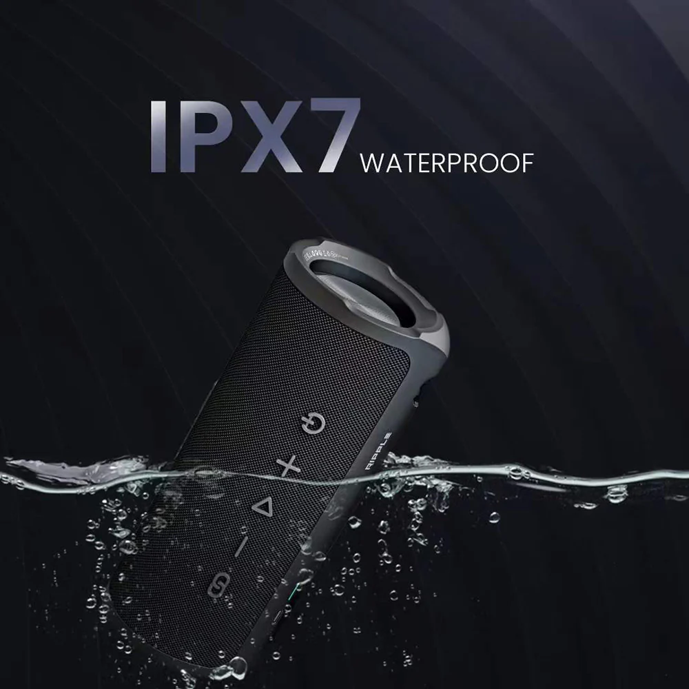 HiFuture Ripple 20W Portable Bluetooth Speaker (Blue) - Image 2