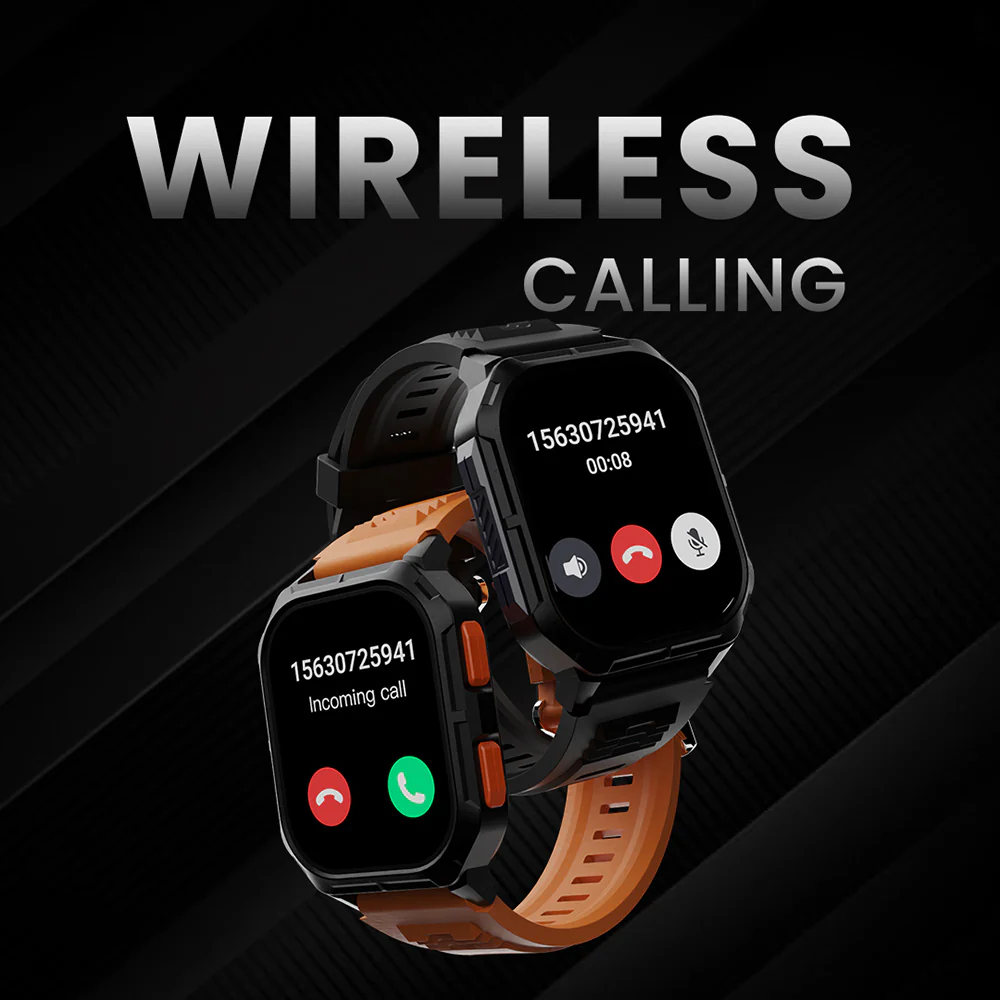 HiFuture Ultra3 Sports & Fitness Smartwatch (Cadmium Red) - Image 4