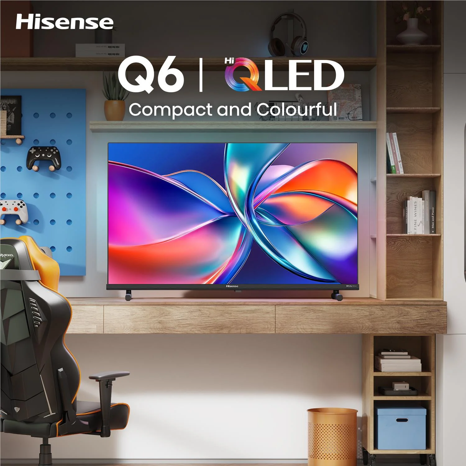 Hisense 32" Q6SAU Full HD Hi-QLED Smart TV [2026] - Image 7