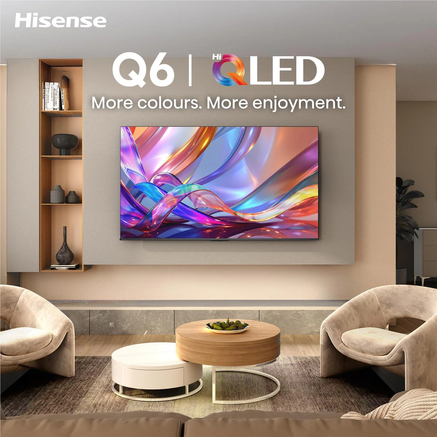 Hisense 50" Q6SAU 4K Hi-QLED Smart TV [2026] - Image 6