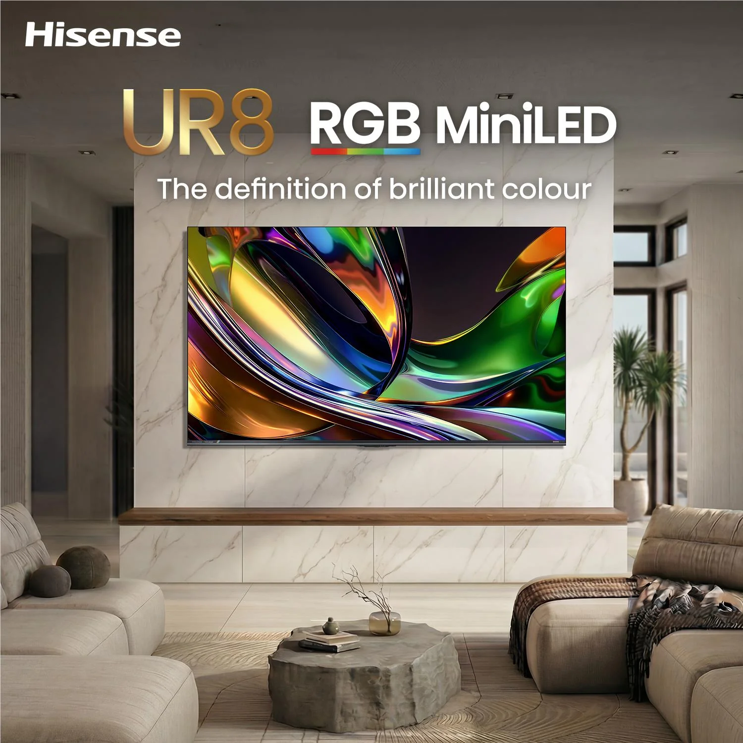 Hisense 75" UR8SAU ULED 4K UHD RGB Mini-LED Smart TV [2026] - Image 6
