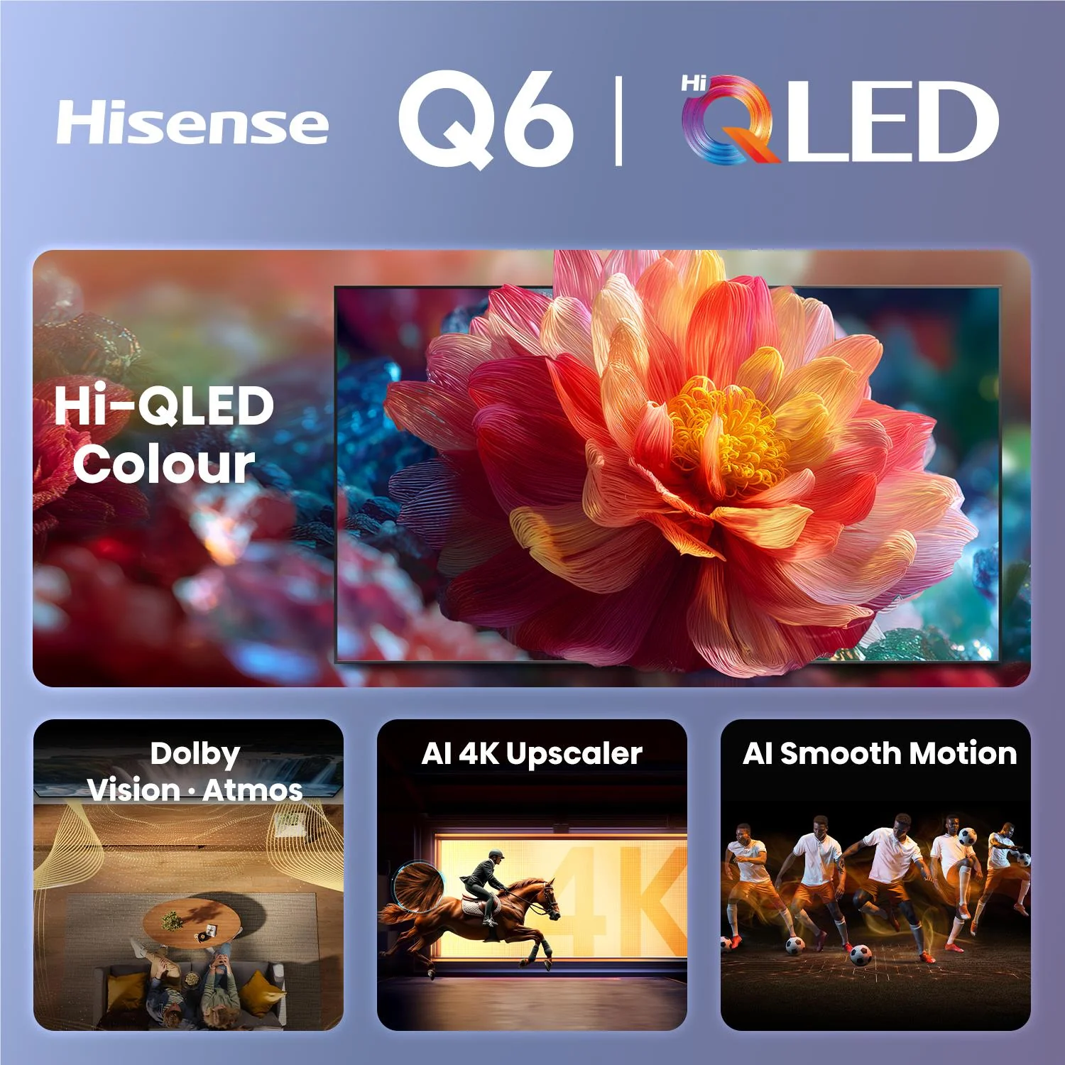 Hisense 85" Q6SAU 4K Hi-QLED Smart TV [2026] - Image 7