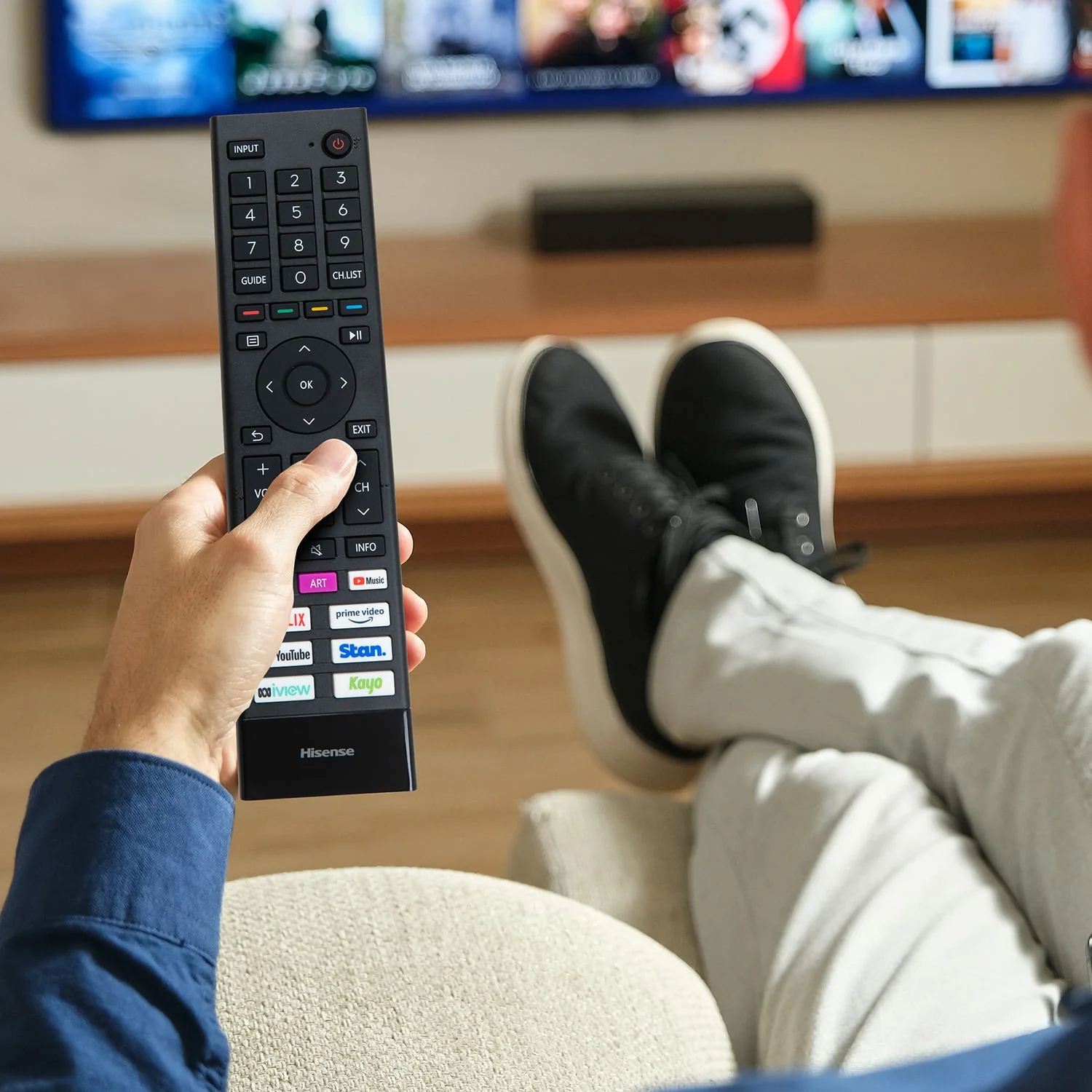 Hisense ERF3G80H TV Remote Control Original - Image 3