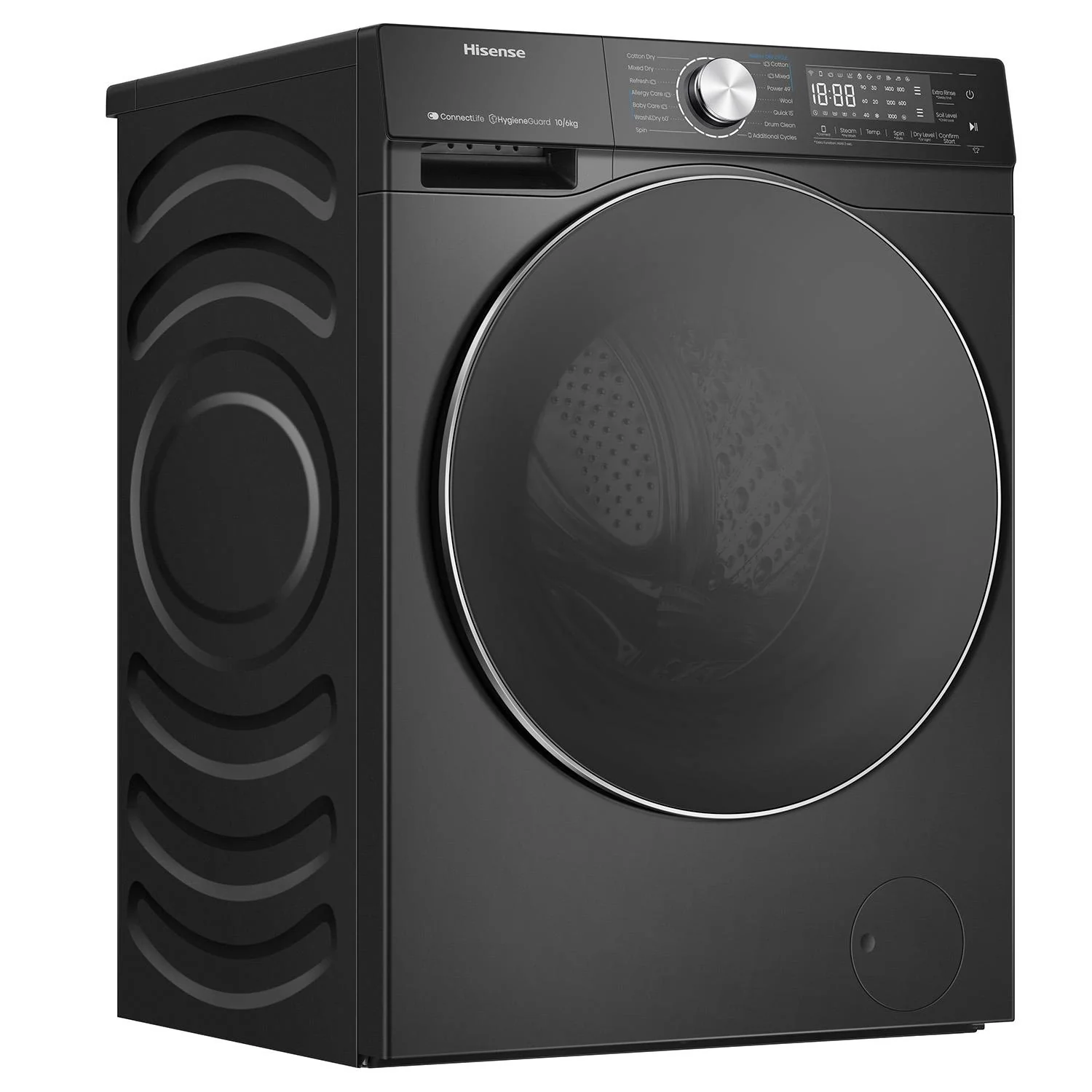 Hisense HCF7S1014BX Series 7 10kg/6kg Washer Dryer Combo - Image 3