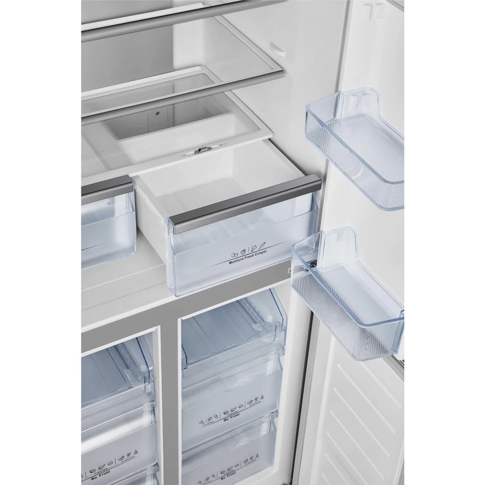 Hisense HRCD454SW 454L French Door Fridge (Stainless Steel) - Image 4