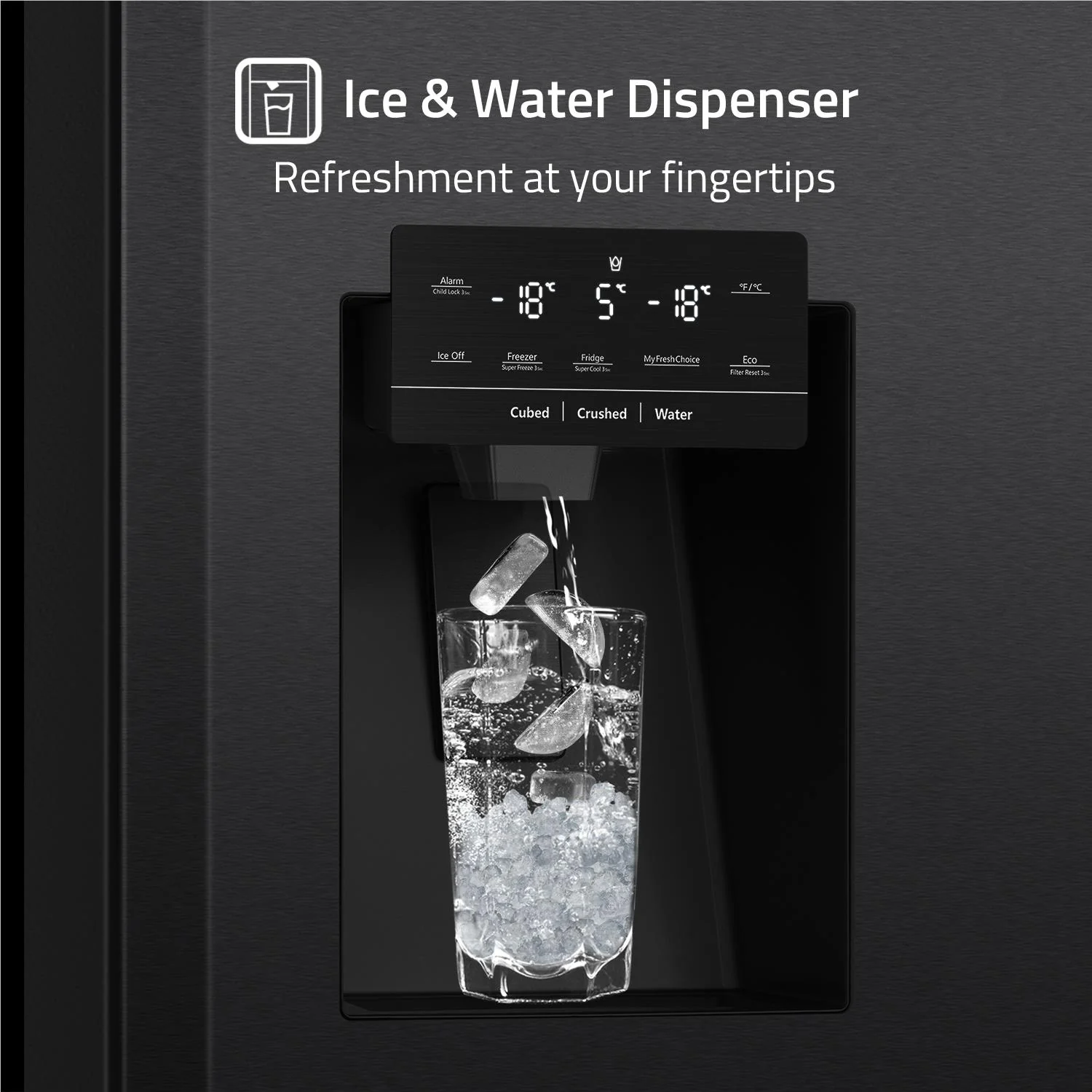 Hisense HRCD586TBWB 585L French Door Fridge (Dark Stainless Steel) - Image 8