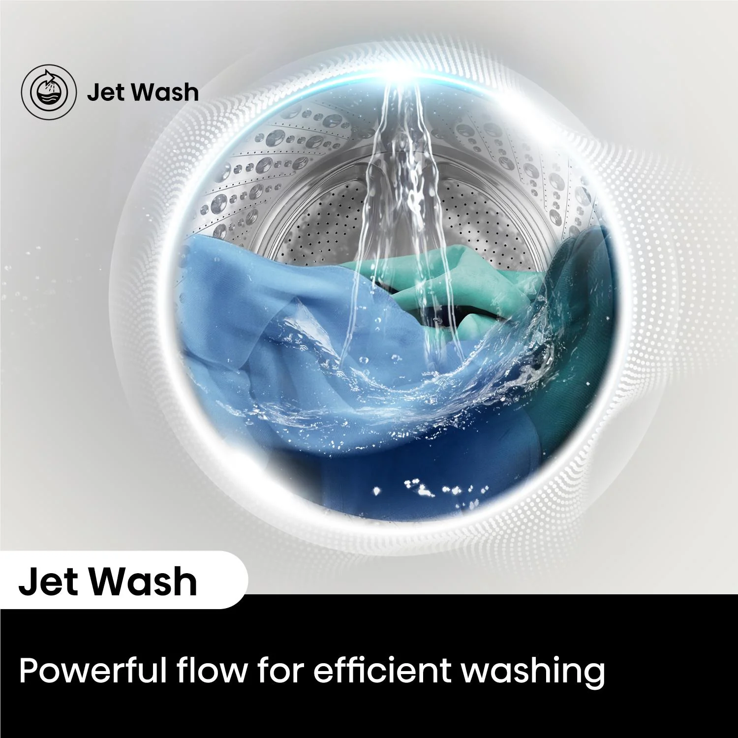 Hisense HWF3S8514X Series 3S 8.5kg Front Load Washing Machine (White) - Image 7
