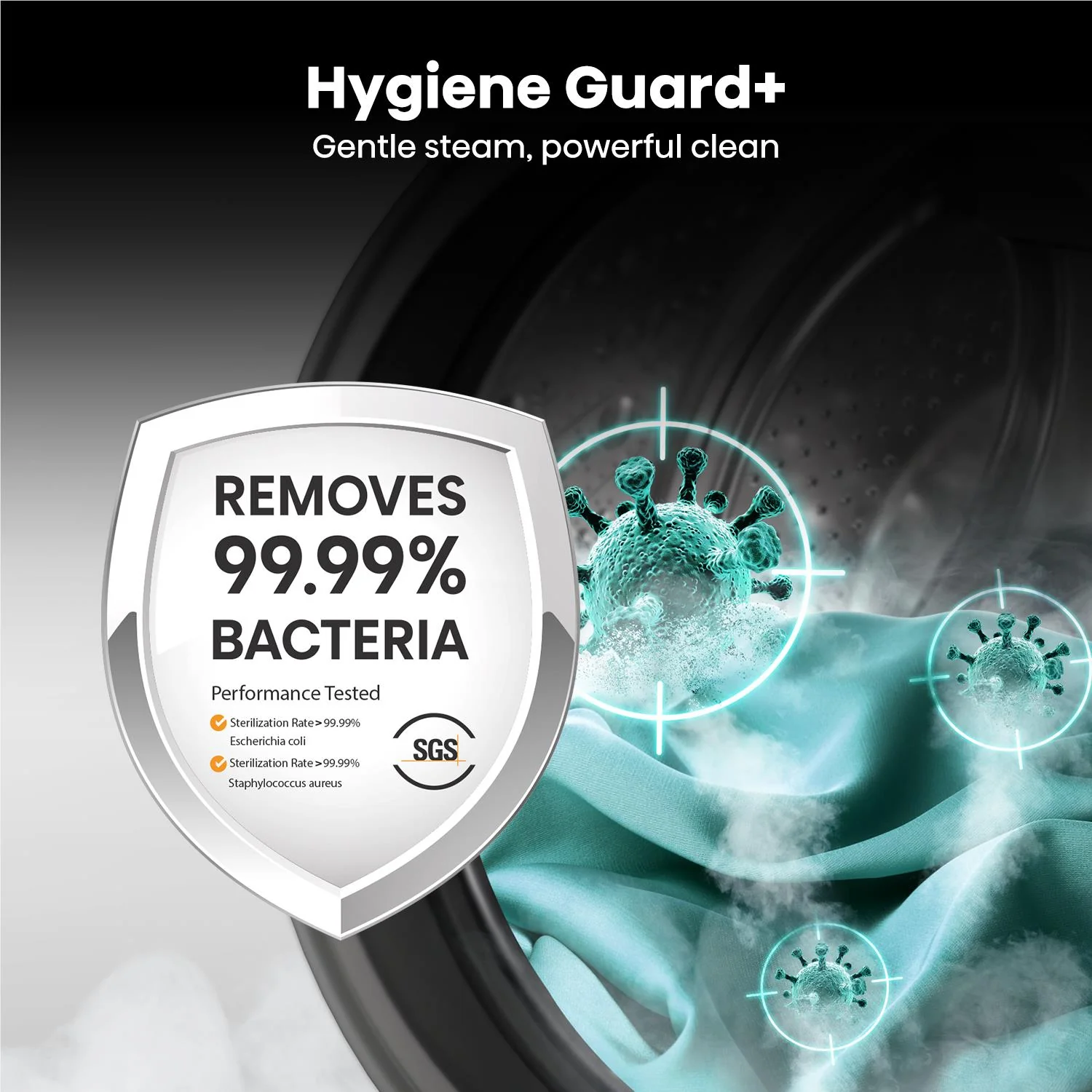 Hisense HWF5i1215 Series 5I 12kg Pure Flat Front Load Washing Machine - Image 9
