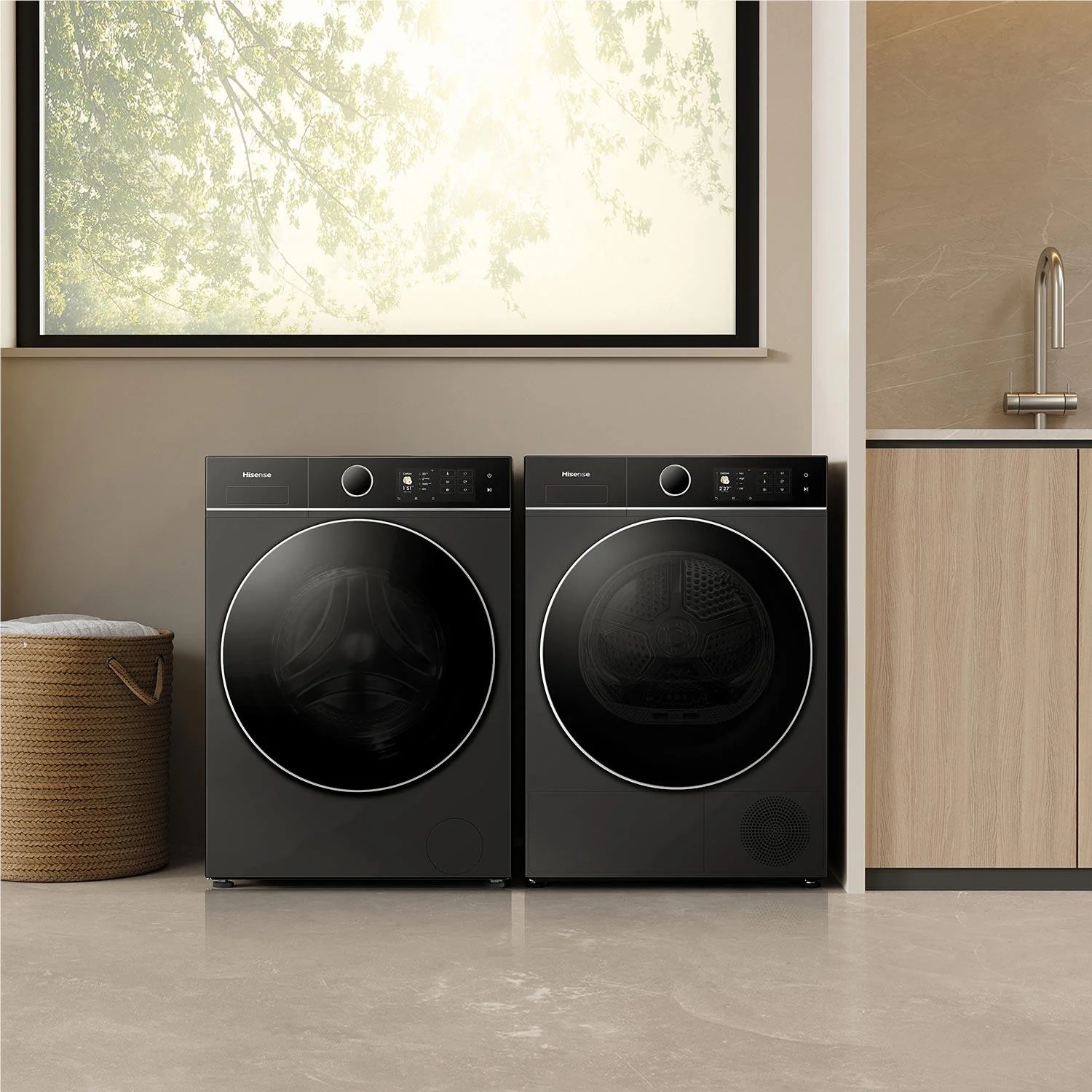 Hisense HWF8i1015BX Series 8I 10kg TFT Front Load Washer (Charcoal Black) - Image 12