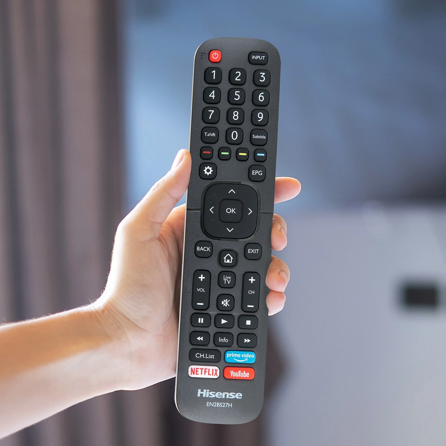 Hisense Replacement TV Remote (T250554/EN2BS27H) - Image 4