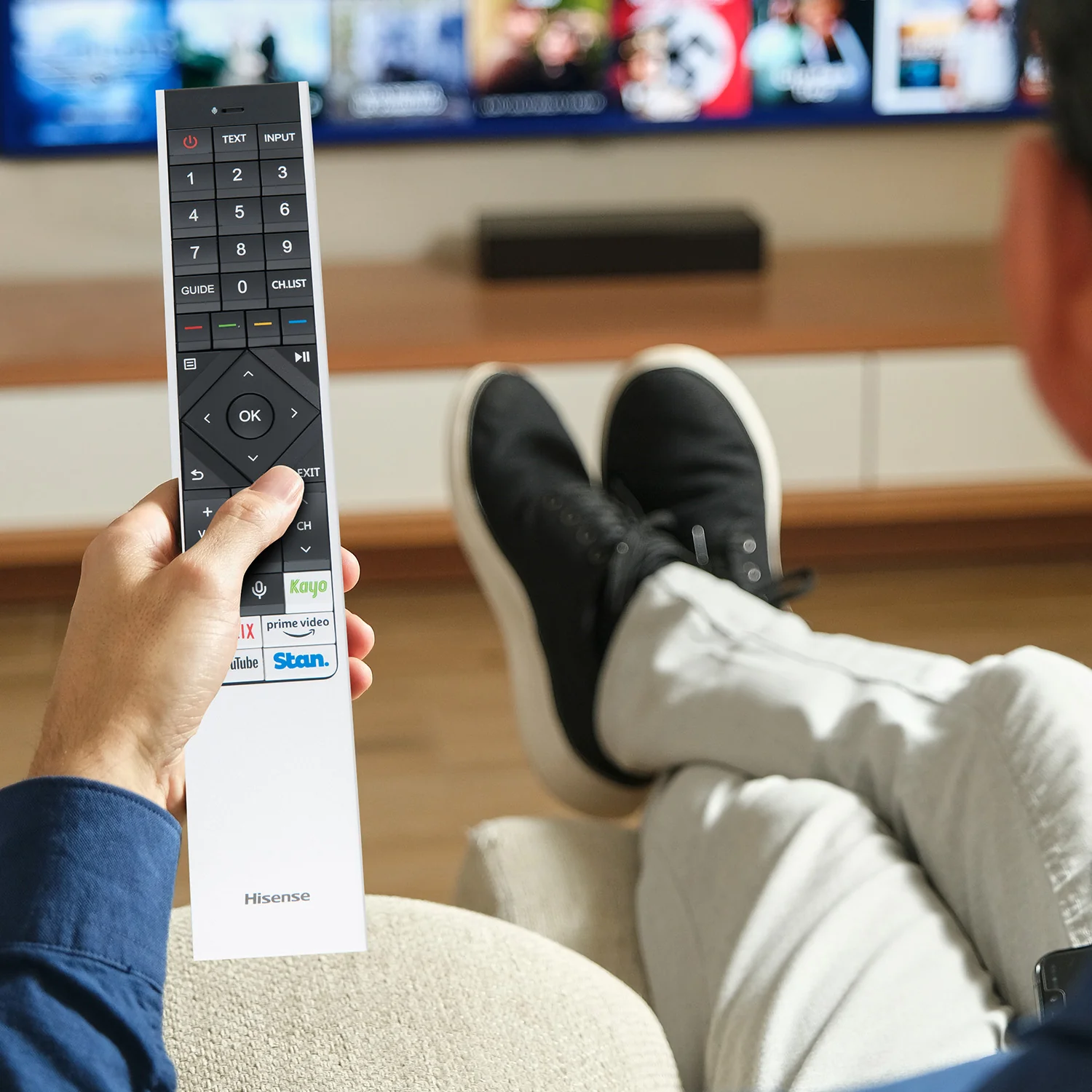 Hisense Smart Replacement TV Remote (T285172 ERF6E64H) - Image 3