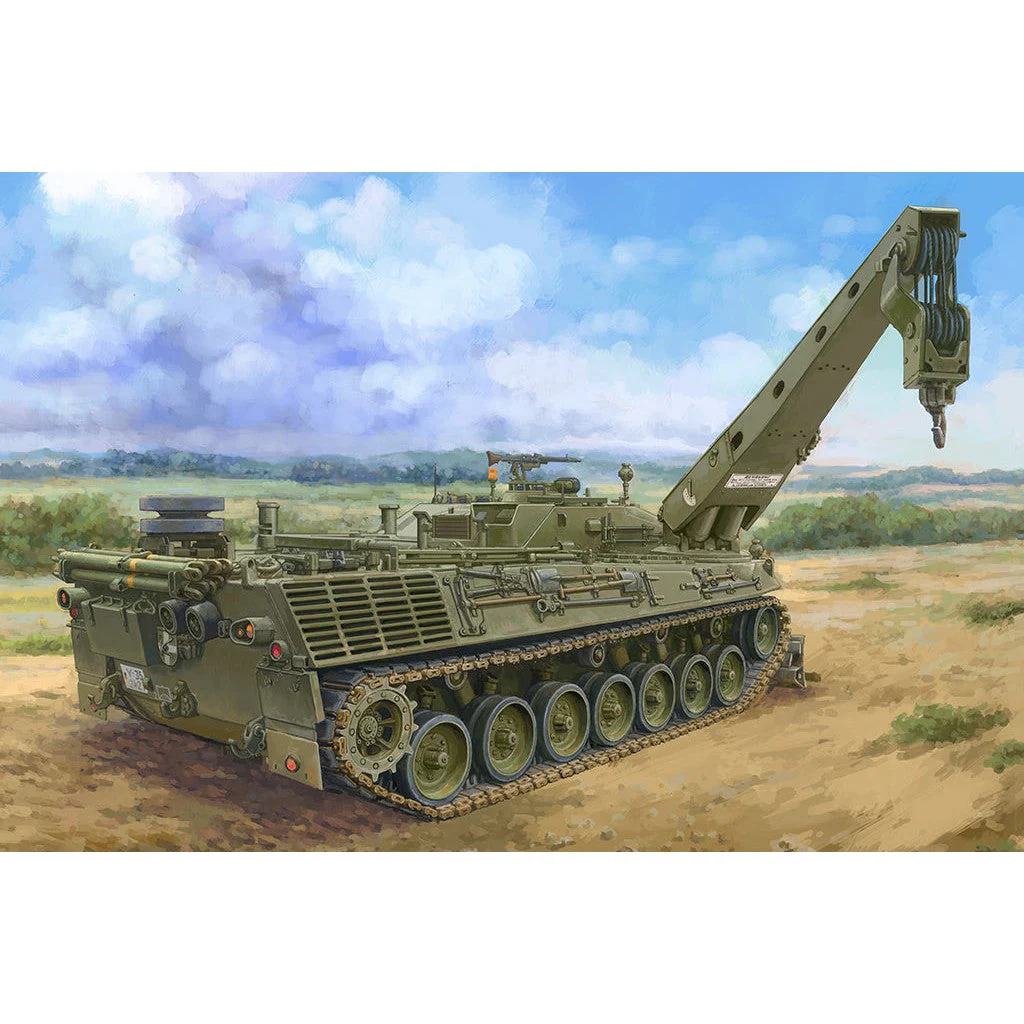 Hobby Boss 1/35 Bergepanzer BPZ2 ''Buffalo'' ARV Plastic Model Kit - Image 2