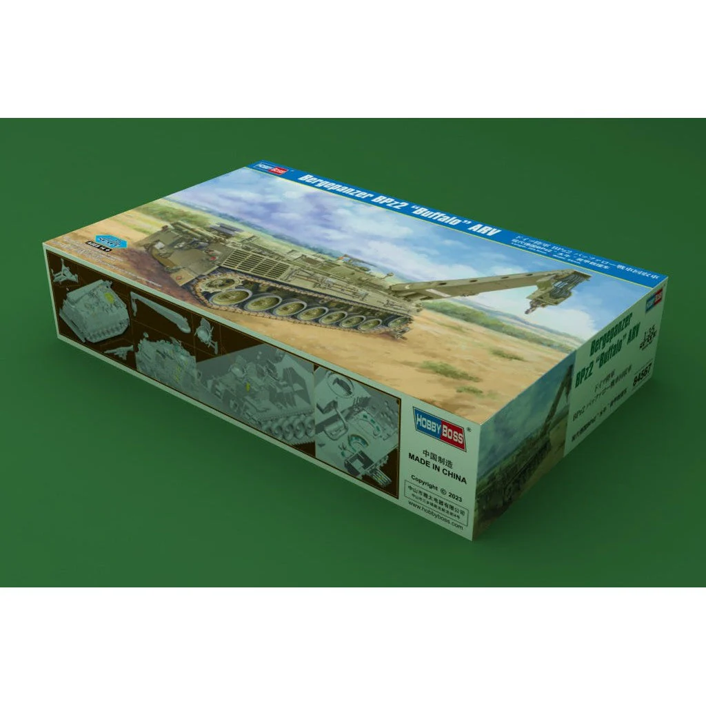 Hobby Boss 1/35 Bergepanzer BPZ2 ''Buffalo'' ARV Plastic Model Kit - Image 3