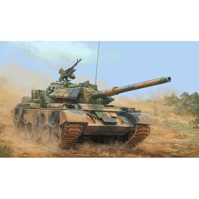 Hobby Boss 1/35 PLA 59 Medium Tank Plastic Model Kit - Image 2