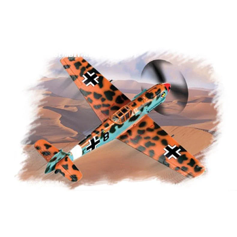 Hobby Boss 1/72 BF109E-4/7 Plastic Model Kit - Image 2