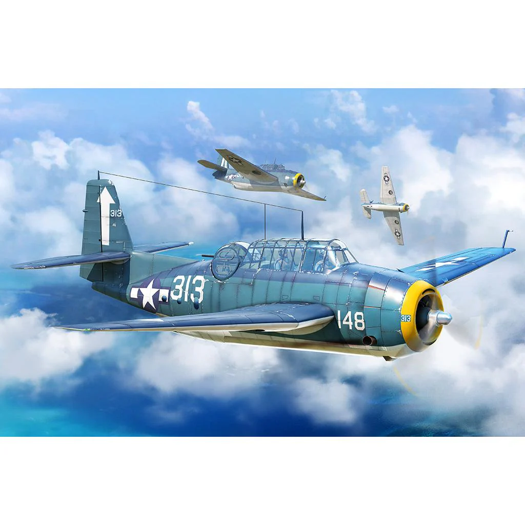Hobby Boss 1/72 TBM-3 Avenger Plastic Model Kit - Image 2