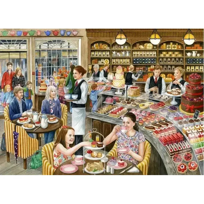 Holdson 1000pc A Day Out High Tea For 2 Puzzle - Image 2