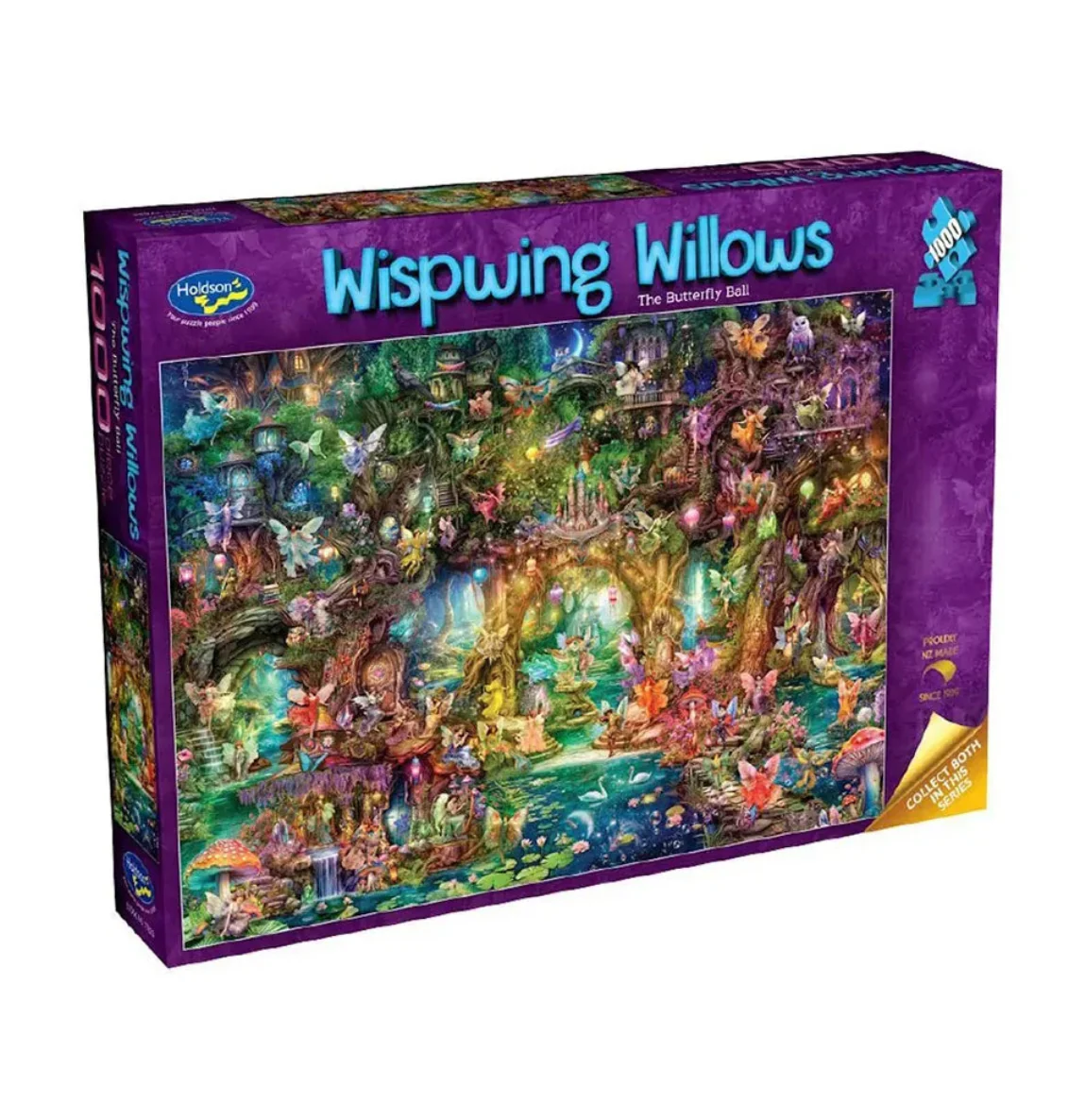 Holdson 1000pc Wispwing Willows Butterfly Puzzle