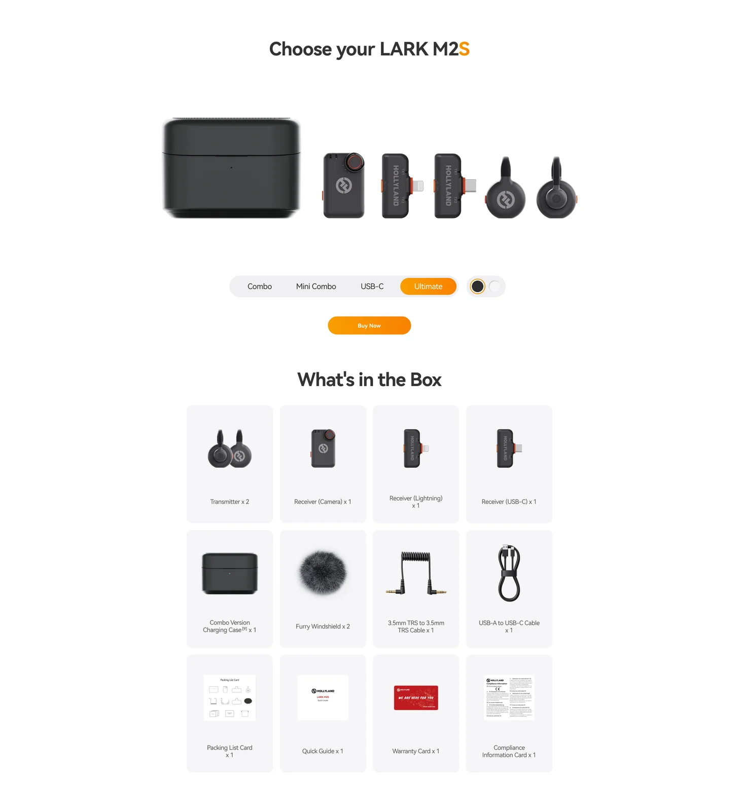 Hollyland Lark M2S Ultimate Combo Kit for Camera, Android and Apple IOS - Image 7