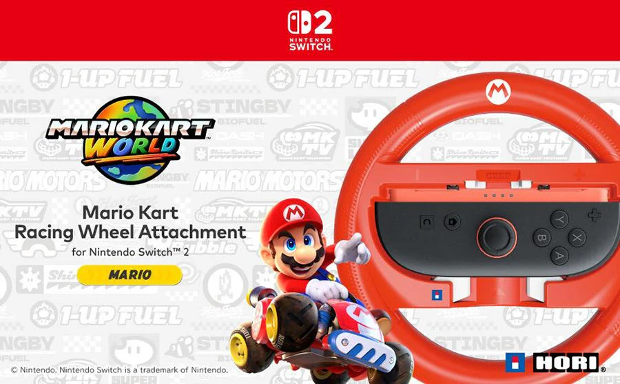 Hori Mario Kart Racing Wheel Attachment (Mario) - Image 7