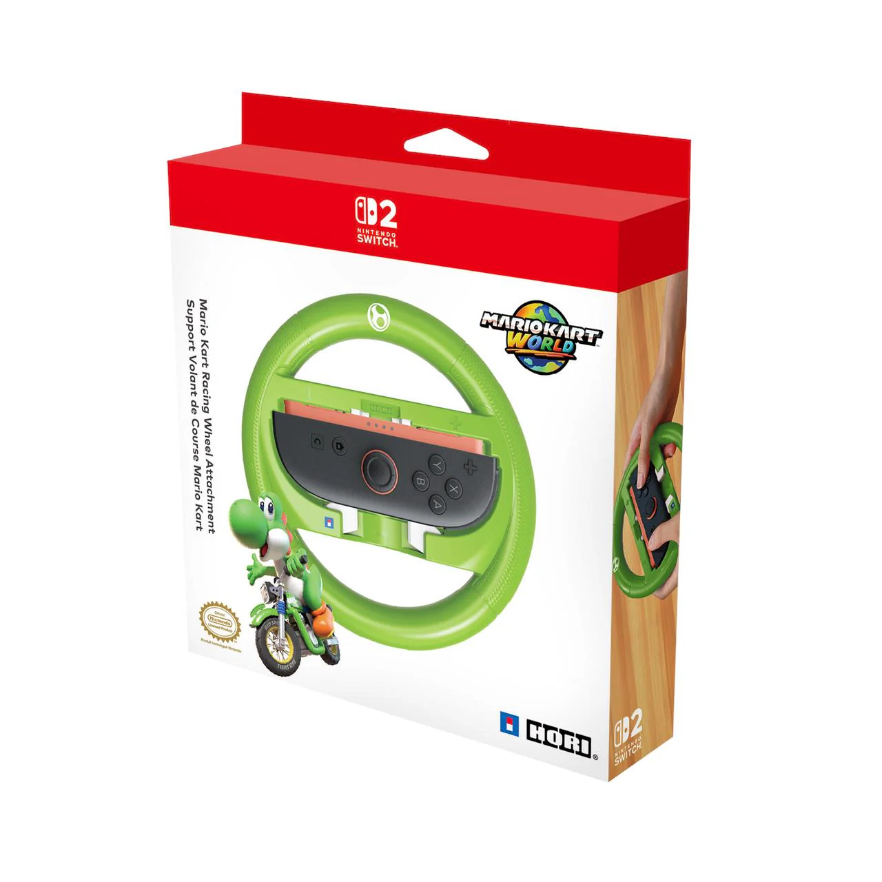 Hori Mario Kart Racing Wheel Attachment (Yoshi) - Image 6