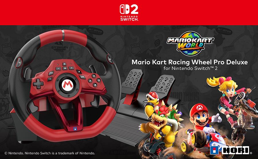 HORI Mario Kart Racing Wheel Pro Deluxe for Nintendo Switch 2 - Image 9