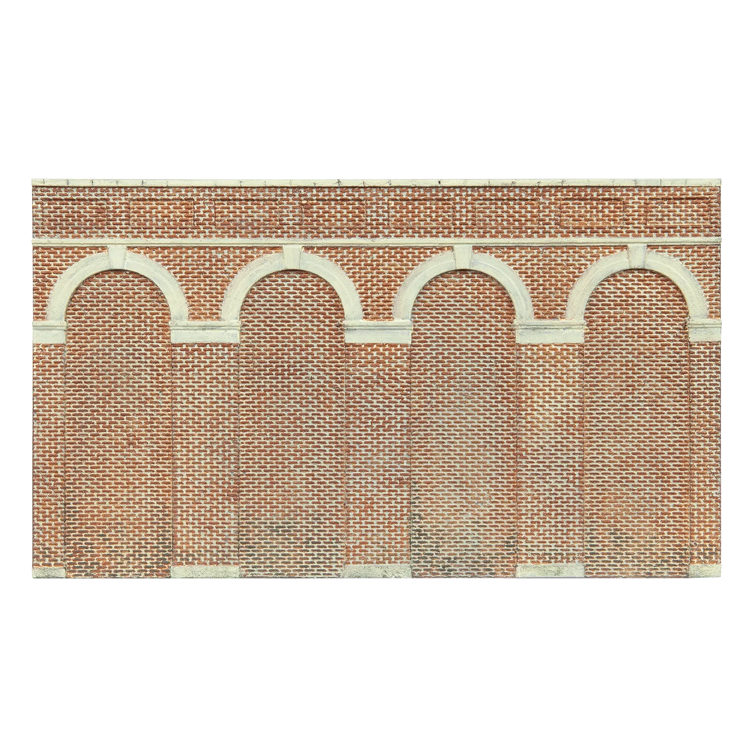 Hornby Arched Retaining Walls 2x (Red Brick) - Image 3