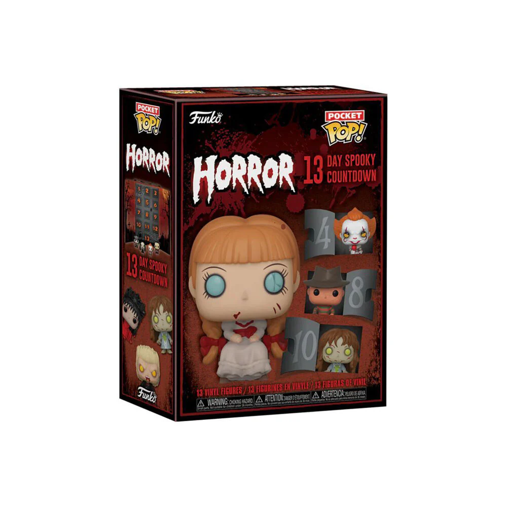 Horror 13Day Spooky Countdown Calendar Horror Action Figure Set Toy - Image 3