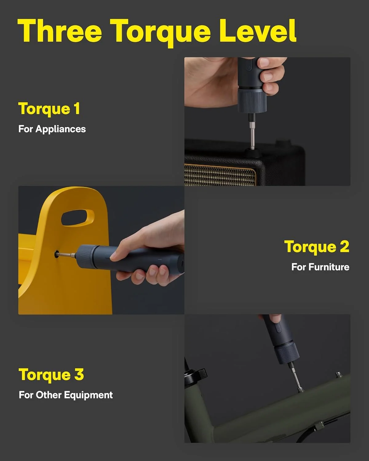HOTO Electric Screwdriver Kit Set 25 S2-Steel Bits - Image 8