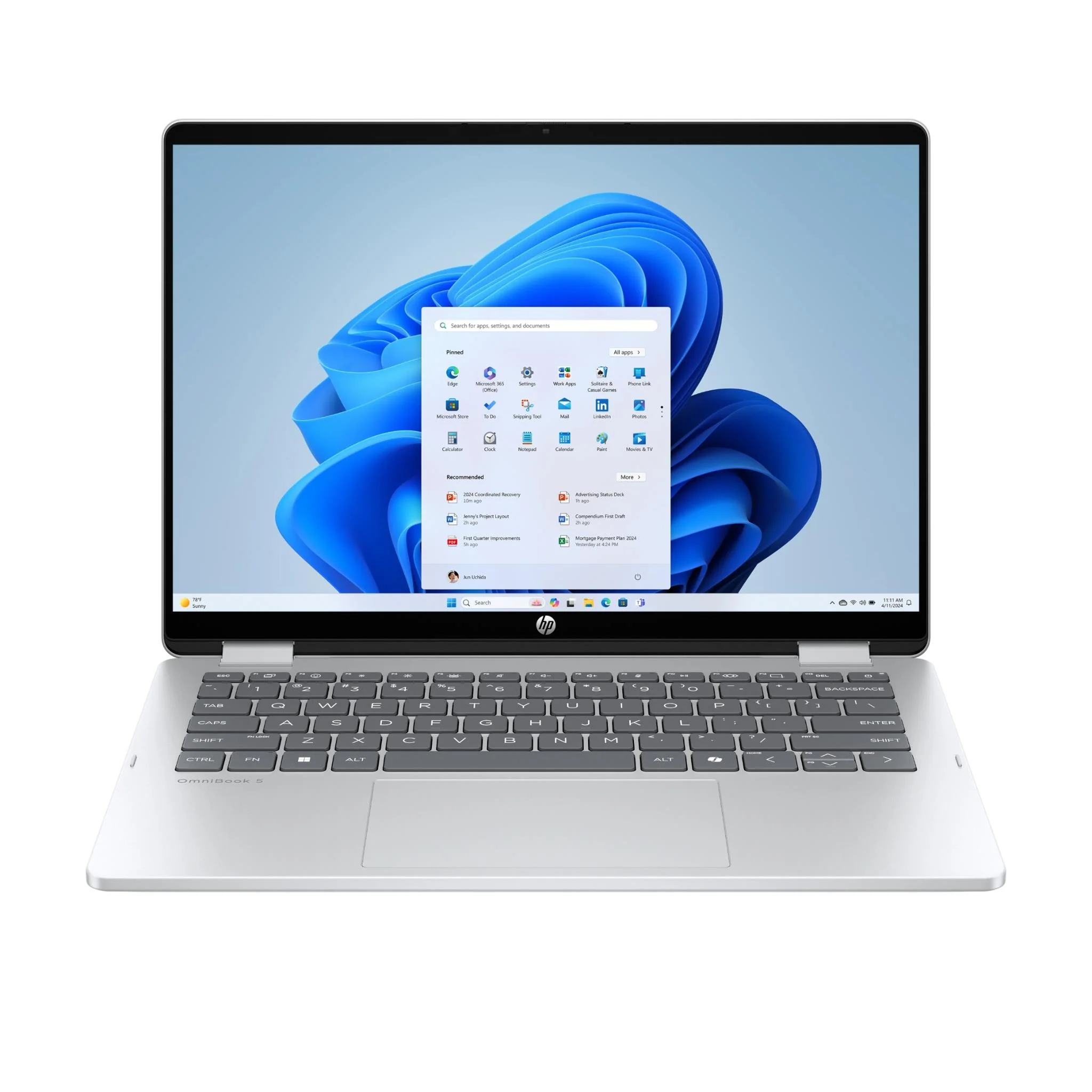 HP OmniBook 5 Flip 14" WUXGA 2-in-1 Laptop (Intel Core 5)[256GB] - Image 2