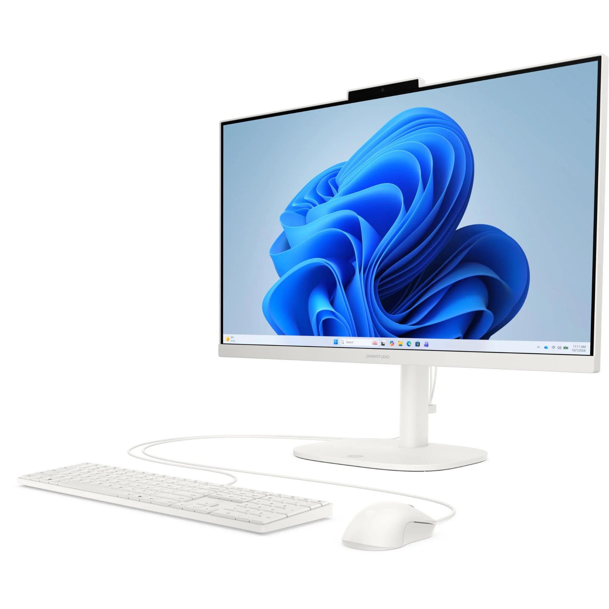 HP OmniStudio 23.8" Full HD All-in-One Desktop PC (Ryzen 3)[512GB] - Image 2