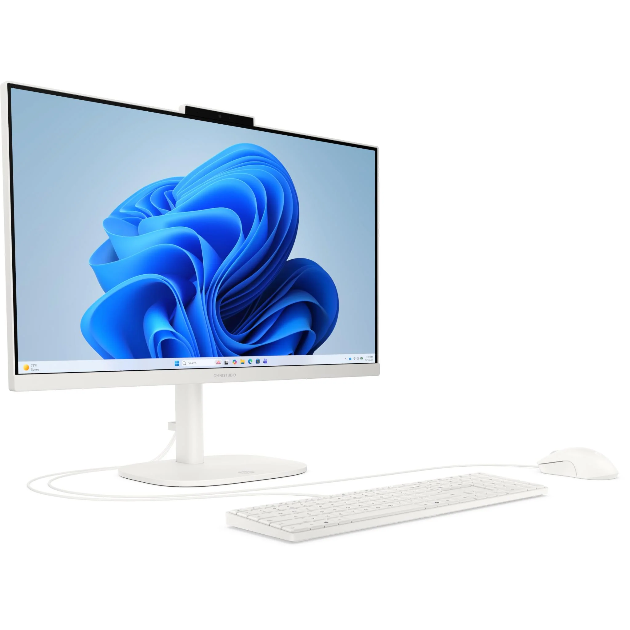 HP OmniStudio 23.8" Full HD All-in-One Desktop PC (Ryzen 3)[512GB] - Image 3