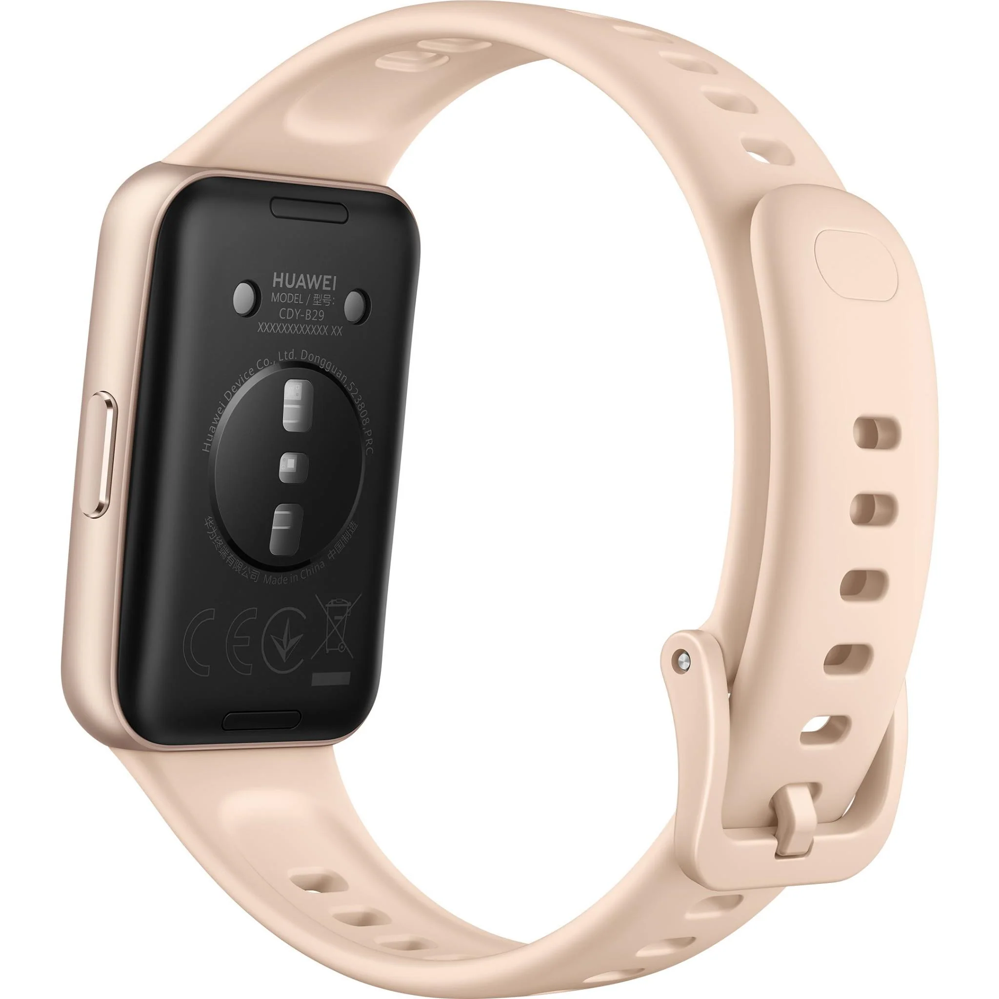Huawei Band 11 Aluminium Alloy Case with Fluoroelastomer Strap (Beige) - Image 3