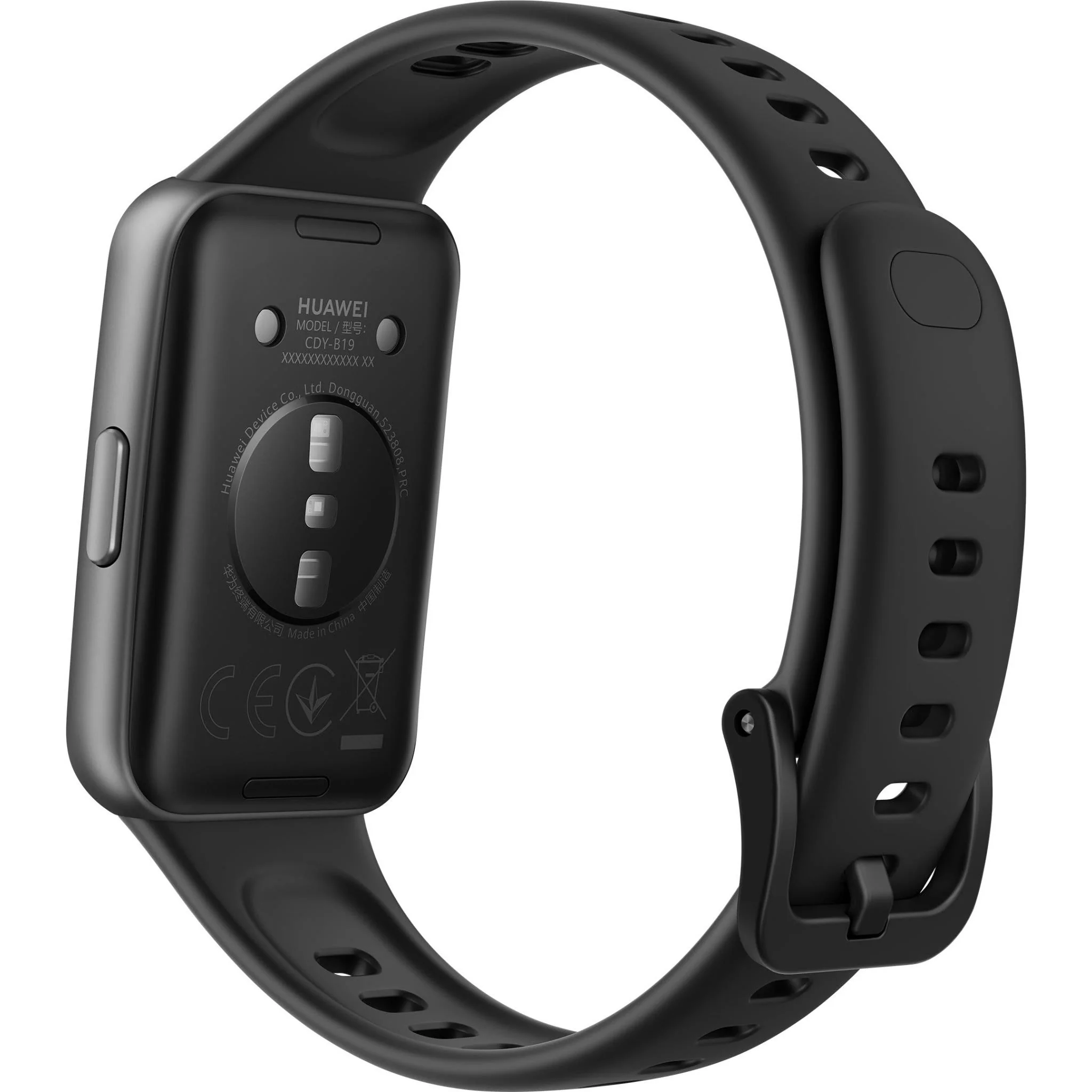 Huawei Band 11 Durable Polymer Materials Case with Fluoroelastomer Strap (Black) - Image 3