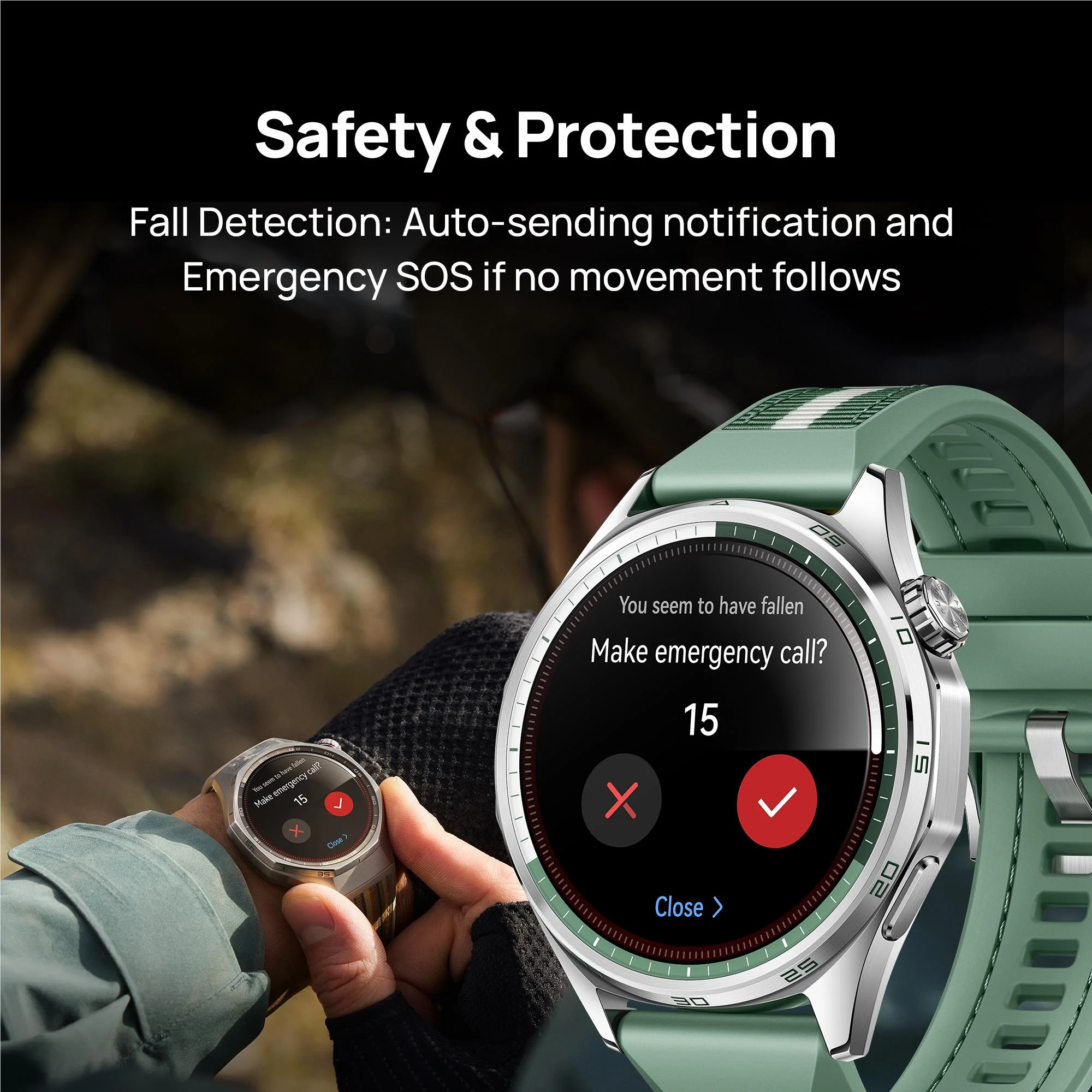 Huawei Watch GT 6 41mm  (Purple Fluoroelastomer Strap) - Image 6
